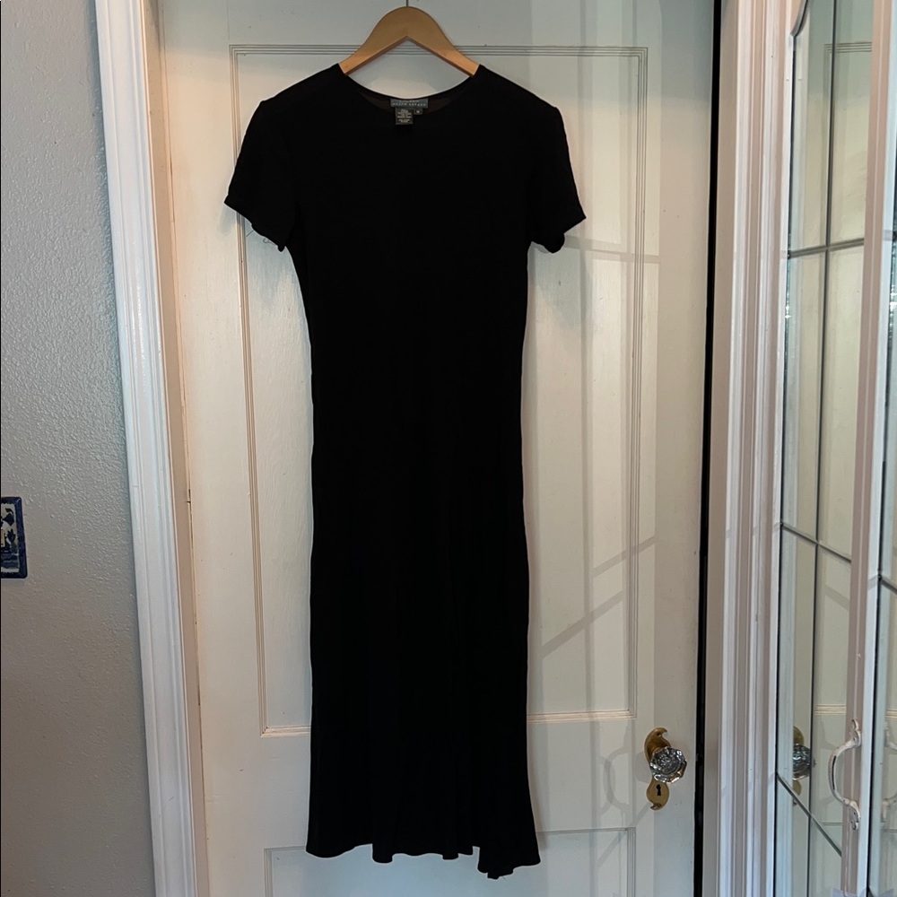 Vintage Lauren Ralph Lauren Rayon dress neon